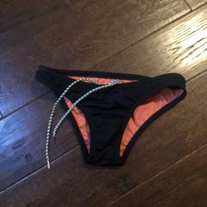 Jolyn black bikini bottoms